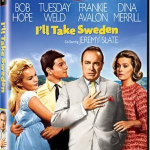 Frankie Avalon, Bob Hope, Tuesday Weld and Dina Merrill in I'll Take Sweden (1965)
