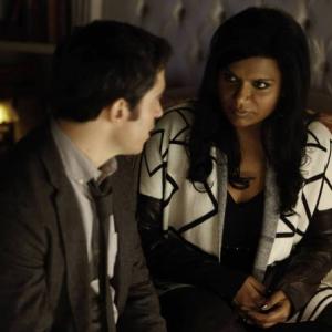 Still of Chris Messina and Mindy Kaling in The Mindy Project 2012
