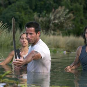 Still of Johnny Messner KaDee Strickland and Karl Yune in Anacondas The Hunt for the Blood Orchid 2004