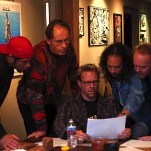 Still of Metallica and Phil Towle in Metallica: Some Kind of Monster (2004)