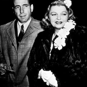 Humphrey Bogart and his third wife, Mayo Methot, circa 1944.