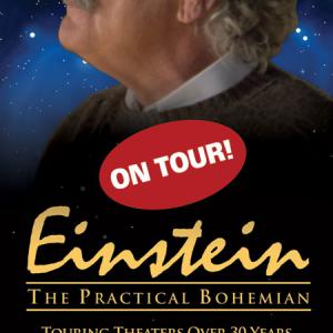 ED METZGER flyer for his nationally acclaimed oneman show EINSTEIN