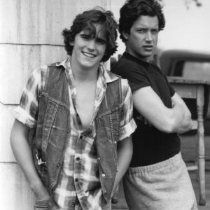 Still of Matt Dillon and Jim Metzler in Tex 1982