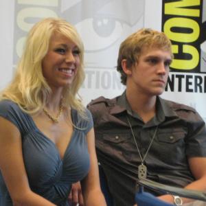 Jason Mewes and Katie Morgan at event of Zack and Miri Make a Porno (2008)