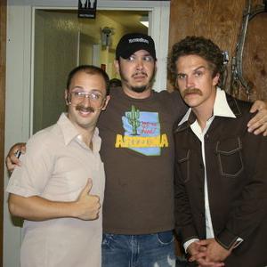 Steve Burns as Otto with Co-Star's Brian Ronalds as Dow and Jason Mewes as Waxy Dan