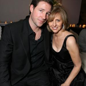 Edward Burns and Nancy Meyers at event of The Holiday 2006