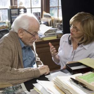 Nancy Meyers and Eli Wallach in The Holiday 2006