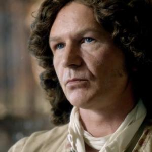 A scene from Black Sails season 1 episode 4 with Sean Cameron Michael as Richard Guthrie