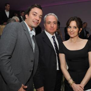 Jimmy Fallon Tina Fey and Lorne Michaels at event of Baby Mama 2008
