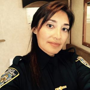 Desk Sergeant Rosa Lopez in 