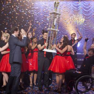 Still of Lea Michele in Glee (2009)
