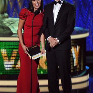 Lea Michele and Ian Somerhalder