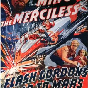 Buster Crabbe Charles Middleton and Beatrice Roberts in Flash Gordons Trip to Mars 1938