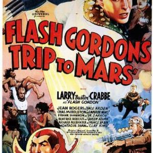 Buster Crabbe and Charles Middleton in Flash Gordons Trip to Mars 1938