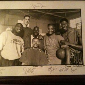 MJ  The Space Jam Crew This is a limited Edition Photo 1 of 9 everyone in the photo has and MJ  Charles made sure that I got one along with Director Joe Pytka