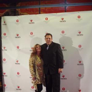 On the red carpet...Oscar night 2-26-2012