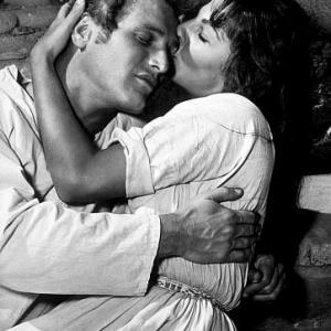 Paul Newman and Lita Milan in The Left Handed Gun 1958