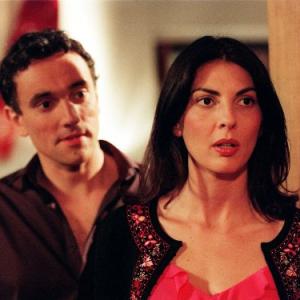 Still of Gina Bellman and Ben Miles in Coupling 2000