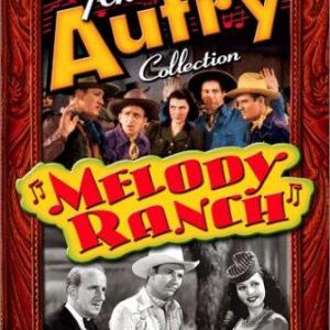 Gene Autry, Jimmy Durante, Barbara Jo Allen, Horace McMahon, Ann Miller and Joe Sawyer in Melody Ranch (1940)