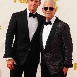 David Miller and Ryan Murphy at event of The 67th Primetime Emmy Awards (2015)