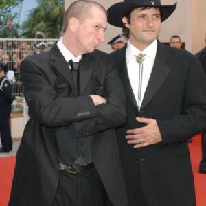 Robert Rodriguez and Frank Miller at event of Chromophobia (2005)