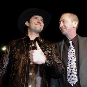Robert Rodriguez and Frank Miller at event of Nuodemiu miestas 2005