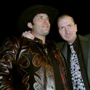 Robert Rodriguez and Frank Miller at event of Nuodemiu miestas 2005