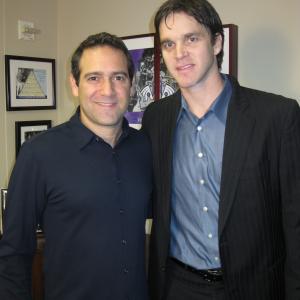 Gregg Interviews Hockey Hall of Fame great Luc Robitaille for his show who's huge in sports?