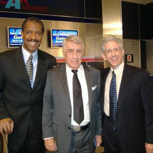 On the set of Foxs The Loop with Phillip Baker Hall and Michael D Roberts