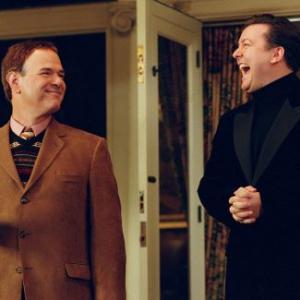 Still of Ricky Gervais and Larry Miller in For Your Consideration 2006