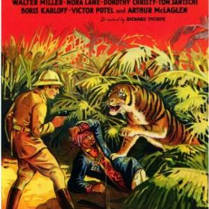 Boris Karloff and Walter Miller in King of the Wild (1931)