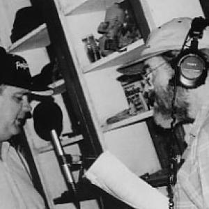 Dan Hunt & Ted the Fiddler as voice over during the telephone exchange. A Shade of Gray