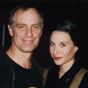 Keith Carradine  Hayley DuMond  Keith flew in from California with Hayley and he was on set while we filmed a real honor and privilege for us A Shade of Gray