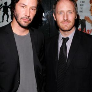 Keanu Reeves and Mike Mills at event of Thumbsucker 2005
