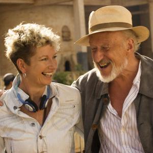 Marion Milne (Director) on Location in Morocco for Changing Climates; Changing Times (Capa Drama 2008) with Leading Actor Vernon Dobtcheff (Lucas Peyrefitte)