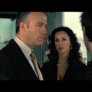 THE BORDER  CBC with James MC Gowan and Sofia Milos as Special agent Bianca La Garda