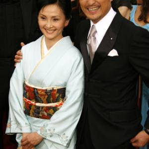 Kaho Minami and Ken Watanabe at event of The 79th Annual Academy Awards (2007)