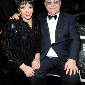 Elton John and Liza Minnelli