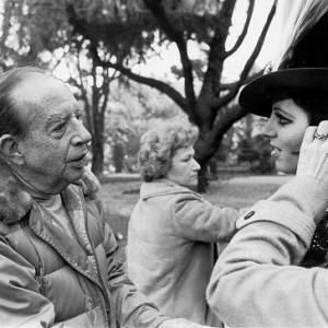 Matter Of Time A Director Vincente Minnelli and Liza Minnelli on the set 1976AIP
