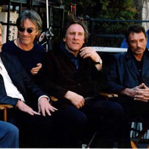 Renaud, Gerard Depardieu, Johnny Hallyday