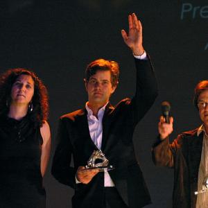 Joshua Jackson and Brad Mirman at the Golden Graal Awards in Rome