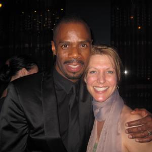 With Coleman Domingo at The Drama Desk awards