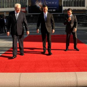 Jimmy Kimmel Don Mischer and Bruce Rosenblum at event of The 64th Primetime Emmy Awards 2012