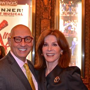 With STEFANIE POWERS at the PANTAGES THEATRE for the KINKY BOOTS opening night