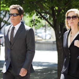 Still of Rob Lowe and Elizabeth Mitchell in Prosecuting Casey Anthony 2013