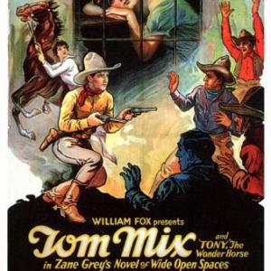 Tom Mix and Marian Nixon in The Last of the Duanes 1924