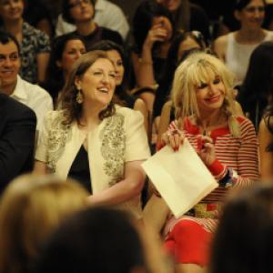 Still of Glenda Bailey Betsey Johnson and Isaac Mizrahi in The Fashion Show 2009