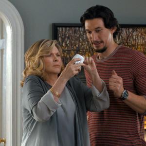 Still of Debra Monk and Adam Driver in This Is Where I Leave You 2014