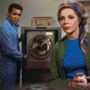 Still of Barbara Bain and Greg Morris in Mission Impossible 1966