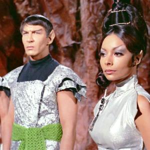 Still of Arlene Martel and Lawrence Montaigne in Star Trek 1966